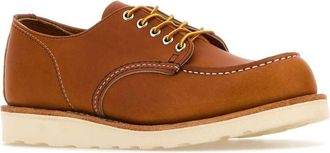 Red Wing Shoes Mens Shop Moc Oxford Brown Leather