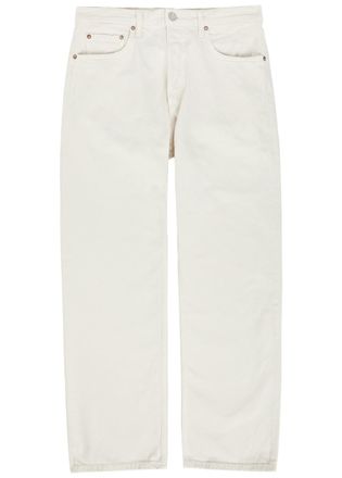 A Gold E Agolde Magnus Straight-leg Jeans - White - 28 (W28 / XS)