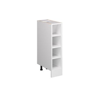 Vicco Mueble Bajo Estanter&iacute;a R-line, Blanco, 20 Cm Con Estantes Abiertos, Sin Encimera