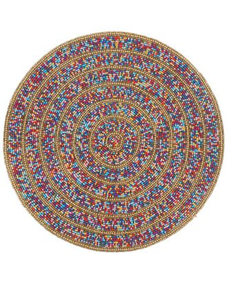 Tiramisu Magnolia Beaded Placemat