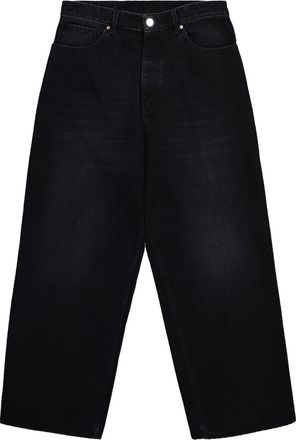 VETEMENTS Jeans Anarchy crop - Nero