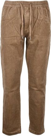 Tommy Hilfiger Beige Velvet Chino Trousers with Wide Leg
