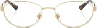 Ray-Ban Glasses, unisex, Yellow, Size: 55 MM Eyeglasses