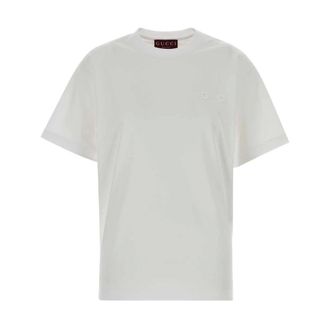 Gucci Mujer, Camisetas, Blanco, Talla: S