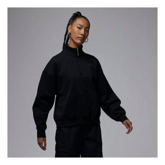Nike Jordan (WMNS) Air Jordan Flight Fleece Top Black FD7222-010