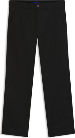 HUGO BOSS Regular-fit trousers in stretch-cotton canvas