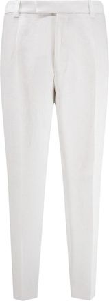 HUGO BOSS Linen port trousers