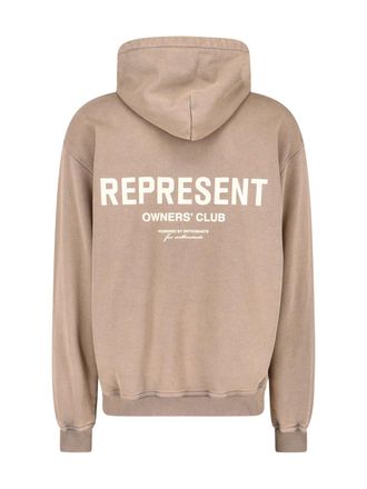 Represent Mens Sweaters Brown Cotton