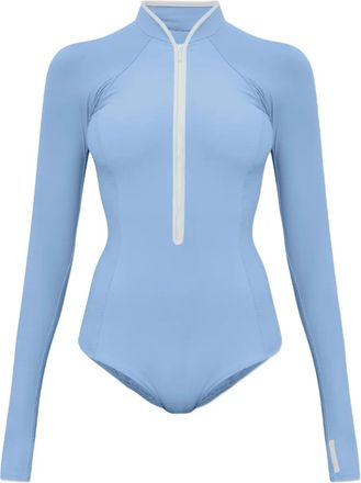 Hunza G Costume da bagno Tyra a maniche lunghe - Blu