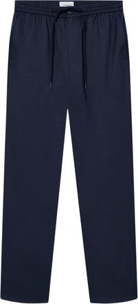 Les Deux Broek met trekkoord - Blauw
