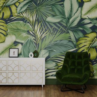 Superfresco Easy Monstera Green Print To Order 3m x 2.8m Mural