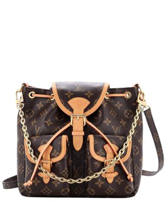 Louis Vuitton Brown Monogram Canvas Excursion Backpack Pm (Authentic Pre- Loved)