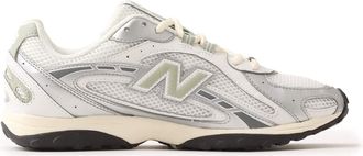 New Balance Mens 204L Silver Metallic Sage Green