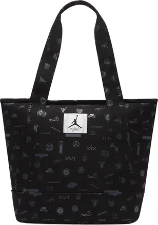Nike Jordan Air Jordan Flight Printed Recycled Cotton Carryall Tote Black WA0785-023