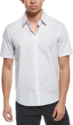 Theory Irving Hex Geo Shirt