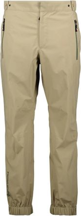 Moncler Gore-Tex Beige Broek Lente-Zomer 2025 - Heren - Slim Fit Broeken - Beige - M - Broeken