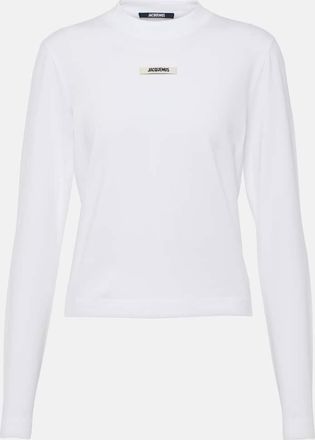 Jacquemus Le T-shirt Gros Grain Manches Longues top