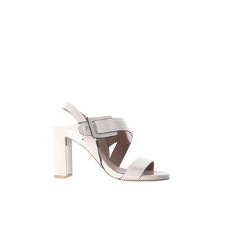 Del Carlo High Heel Sandals, female, Beige, Size: 9 US High Heel Sandals
