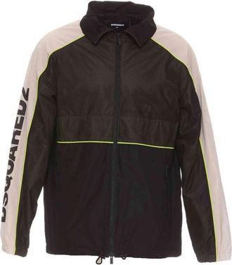 Dsquared2 Jacket - Heren - Zomerjassen - Zwart - L - Polyester - Jassen