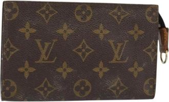 Louis Vuitton Pre-owned Canvas Clutch - Dames - Vintage Clutch - Bruin - ONE Size - Vintage