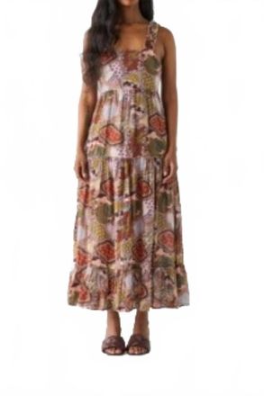 Dex Clothing Womens Paisley Medallion Dress In Multicolor