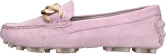 Emanuelle Vee Su&egrave;de Mocassins - Dames - Loafers - Paars - 40 EU - Su&egrave;de - Schoenen