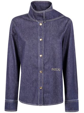 Patou Ascot Collar Blouse