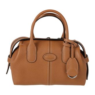 Tod's Tassen, Dames, Bruin, ONE Size, Leer, Di Bag Mini