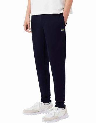 Lacoste Mens Lacoste Mens Sweatpants Slim Fit Joggers Cuffed - Navy - Size: 37/36/32