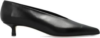 Aeyde Clara Pumps met puntneus - Dames - Pumps - Zwart - 41 EU - Leer - Schoenen