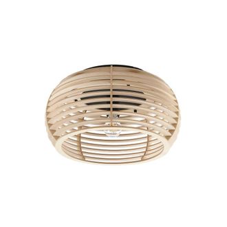 Lindby L&aacute;mpara de techo de Madera Marr&oacute;n