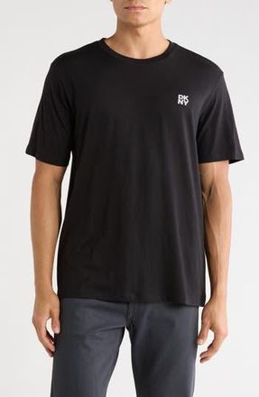 DKNY Irmin Knit T-Shirt in Black at Nordstrom Rack, Size X-Large