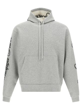 Balenciaga Grey Cursive hoodie