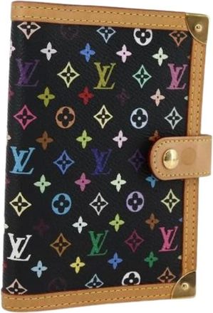 Louis Vuitton Pre-owned Accessories, female, Multicolor, Size: ONE SIZE Pre-owned Canvas Home-Office