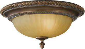 Feiss Feiss - Elstead Kelham Hall 2 Ljus Spoltak Ljus Guld, Brons, E27