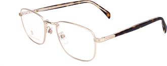 David Beckham Mens 52 mm Gold Opticals