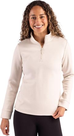 Clique Haven Recycled Womens Quarter Zip Sweatshirt