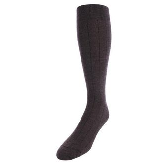 Trafalgar Store Maxwell Over The Calf Cashmere Blend Socks in Brown at Nordstrom