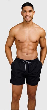 Brunotti Badeshorts BRUNOTTI HESTER MEN SWIM SHORTS, Herren, Gr. XXL, N-Gr, schwarz, Obermaterial: 100% Polyester. Futter: 100% Polyester, Badehosen Badeshorts