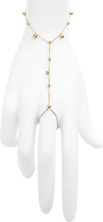 Bracha Bella Hand Chain in Gold at Nordstrom