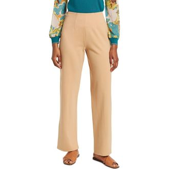 By Design Farah High Waist Wide Leg Pants in Iced Coffee at Nordstrom Rack, Size Medium