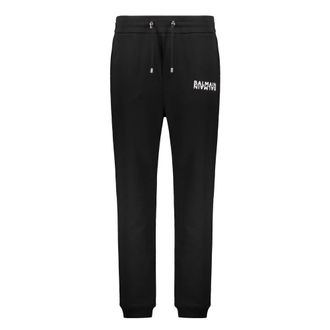 Balmain Sweatpants, male, Black, Size: 2XL Track Pants