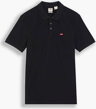 Levi's Polo Housemark - Uomo - 2XL - Nero / Mineral Black