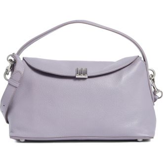 Vince Camuto Sheri Top Handle Leather Satchel in Thistle at Nordstrom Rack