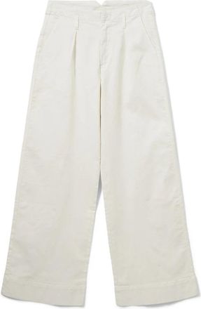 Sofie Schnoor Athenasw Broek Off White - Dames - Wijde Broeken - Wit - M - Broeken