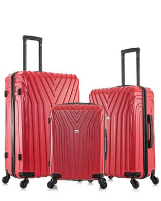 InUSA Inusa Vasty Lightweight Hardside Spinner 3 Piece Set