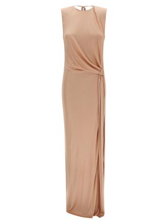 Elisabetta Franchi Multicolor Viscose Long Womens Dress