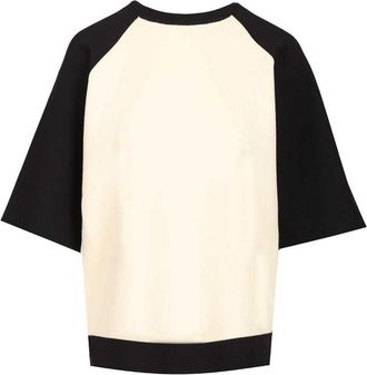 Max Mara Boxy Sweater In Stretch Viscose
