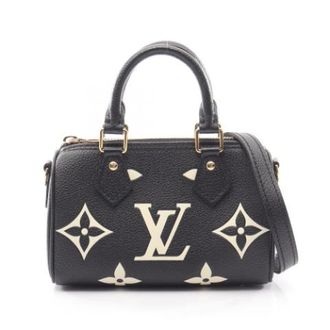 Louis Vuitton Pre-owned Vintage Monogram Empreinte Handbag - Dames - Pre-owned - Zwart - Maat: ONE Size Leer