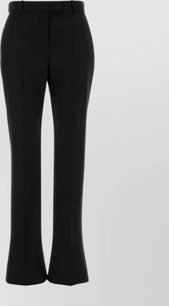 Alexander McQueen wool flared trousers
